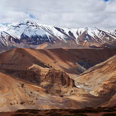 Himalaya mountain landscape in Ladakh, North India