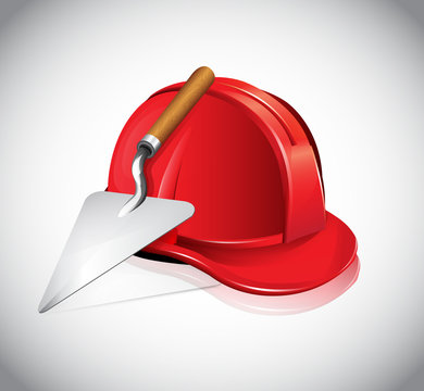 Helmet Trowel Icon
