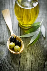 Foto op Plexiglas Olive oil © Sunny Forest