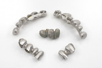 NEM-Brückengerüste Zahntechnik (dental bridges blank)