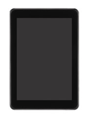 note with grey blank screen