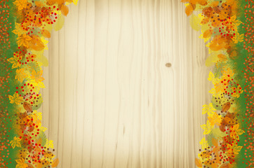 Hintergrund Serie - Herbst gelbe Blätter