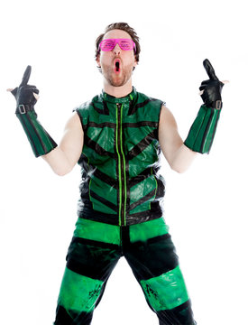 Attractive caucasian man shot in studio
