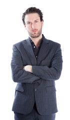 Attractive caucasian man shot in studio