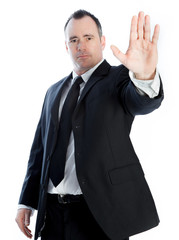 Caucasian businessman 40 years old