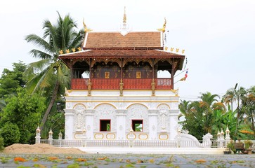 Temple at Chiang Mai province, north of Thailand