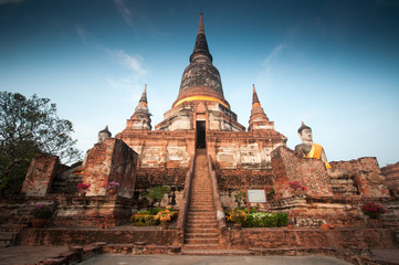 Wat Yai Chai Mongkol, Ayutthaya, Thailand - 56431458