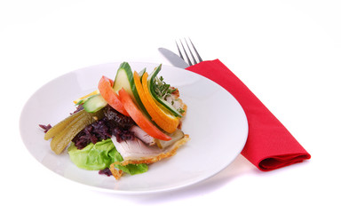 Danish open sandwich