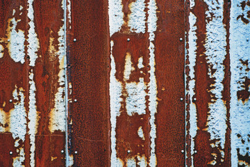 Old rusty wall