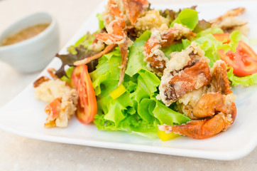 Crab salad