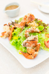 Crab salad