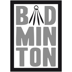 Bad Min Ton Logo Design