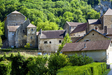 Fototapeta premium Rural village in France