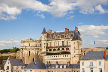 Fototapeta na wymiar Amboise castle, France