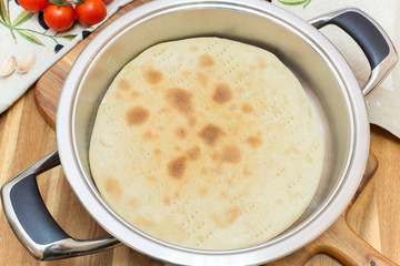 Hot and  Fresh chapati. Freshly made chapatis