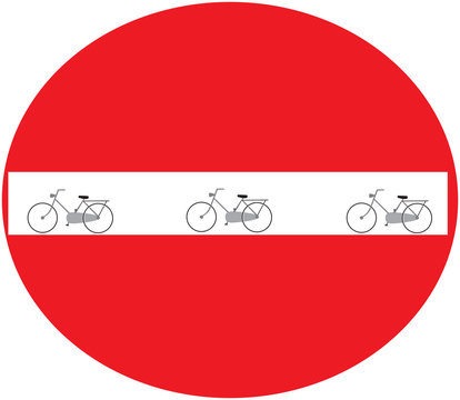 red circle no bicycles sign clip art preview