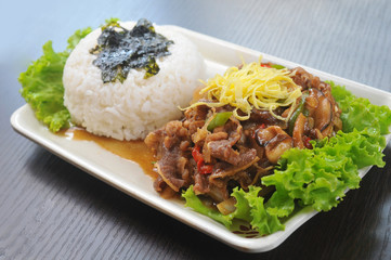 Korean fried rice