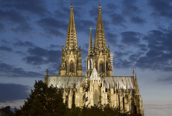 Cologne Cathedral at Night