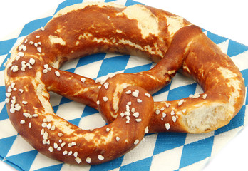 Brezen blau weiß