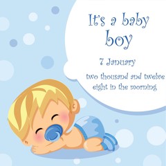 Векторная иллюстрация мальчика, фон