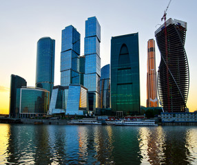 Obraz premium Moscow City. Moscow, Russia.