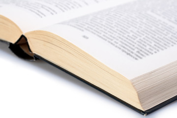 Obraz premium open book macro