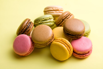 colorful macaroons