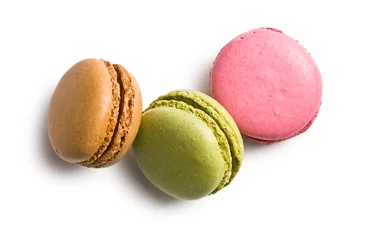 Gordijnen various types of macaroons © Jiri Hera