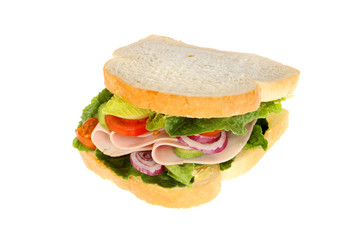 Ham salad sandwich