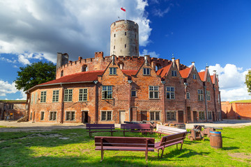 Obraz premium Wisloujscie fortress in Gdansk, Poland