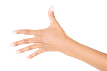 Woman hand (palm)