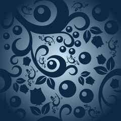 elegant floral vintage seamless pattern background