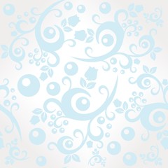 elegant floral vintage seamless pattern background