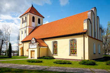 Church of St Andrew Bobola in Rydzewo