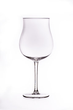 bicchiere da vino vuoto