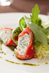 little sweet peppers filled with cheese