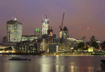 City of London cityscape
