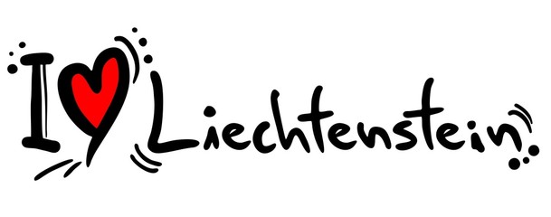 Fototapeta na wymiar Liechtenstein love