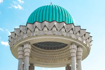 Papier Peint photo Monument artistique The dome of the historic monuments of Uzbekistan