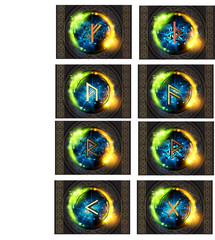 Руны I атт в орнаменте