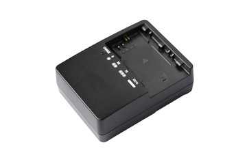 Battery charger isolated on white background