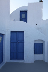 Chapel on Santorini island