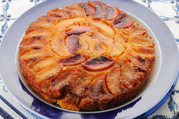 Crostata di pesche