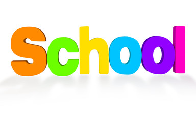 school word 3d