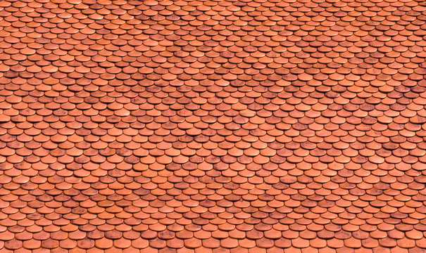 Dach Schindel Kachel rot