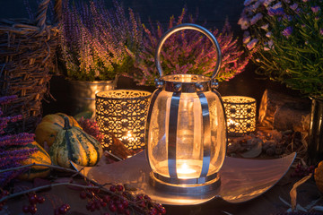 Herbstdekoration