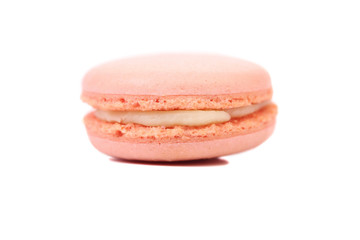 Pink macaron cakes.