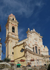 L'antico villaggio di Cervo, Liguria, Italia