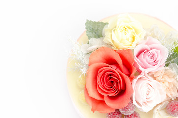 プリザーブドフラワー 薔薇
