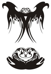 Swallow in the form of an eagle